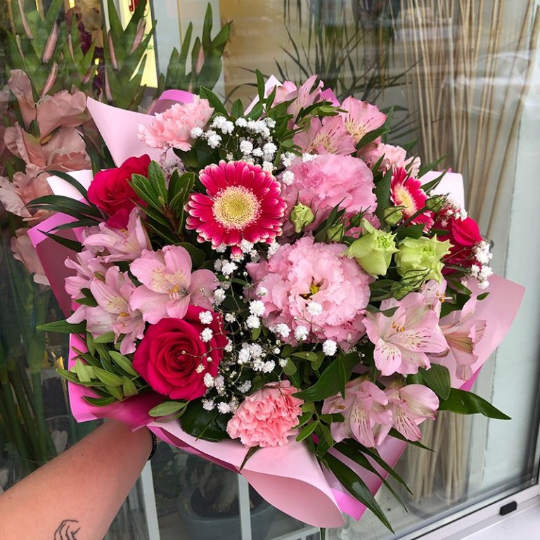 Bukiet Pink Love 1